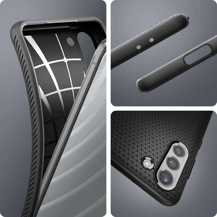 Spigen Liquid Air Samsung Galaxy S21 Case (Black) ACS02422 - Casebump