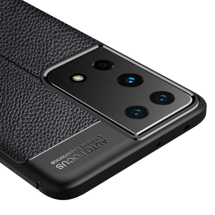 Soft Design TPU Samsung Galaxy S21 Ultra Case (Black) - Casebump