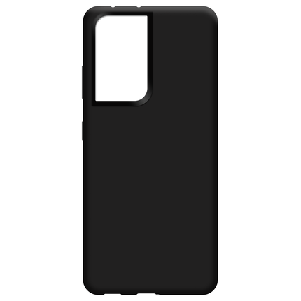 Samsung Galaxy S21 Ultra Soft TPU Case with Strap - (Black) - Casebump