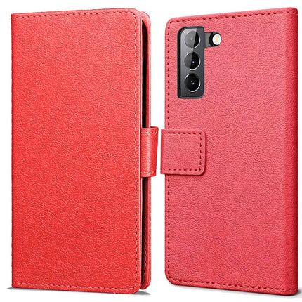 Samsung Galaxy S21 Wallet Case (Red) - Casebump