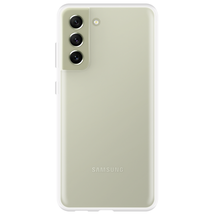Samsung Galaxy S21FE Soft TPU Case (Clear) - Casebump