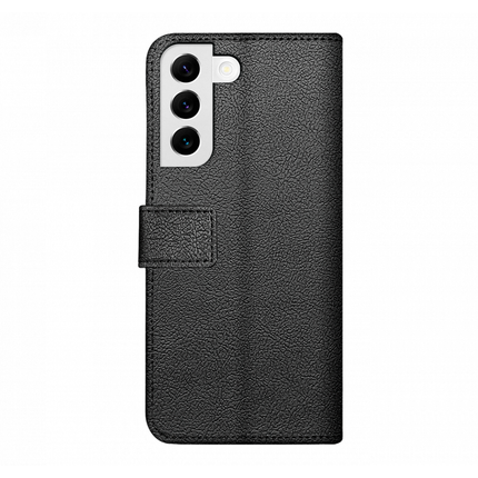 Galaxy S22 Wallet Case (Black) - Casebump
