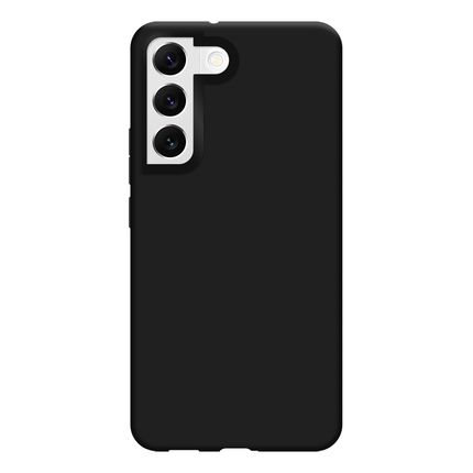 Galaxy S22 Soft TPU Case (Black) - Casebump