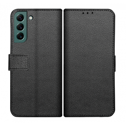 Galaxy S22+ Wallet Case (Black) - Casebump