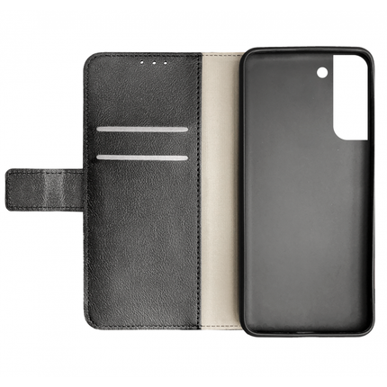 Galaxy S22+ Wallet Case (Black) - Casebump