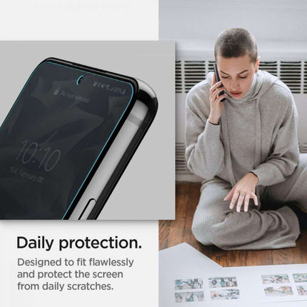 Spigen Neo Flex Screenprotector Samsung Galaxy S22+ (2 Pack) - AFL04144 - Casebump