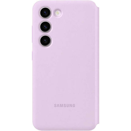 Samsung Galaxy S23 Smart View Wallet Case (Lilac) - EF-ZS911CV - Casebump