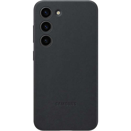 Samsung Galaxy S23 Leather Case (Black) - EF-VS911LB - Casebump