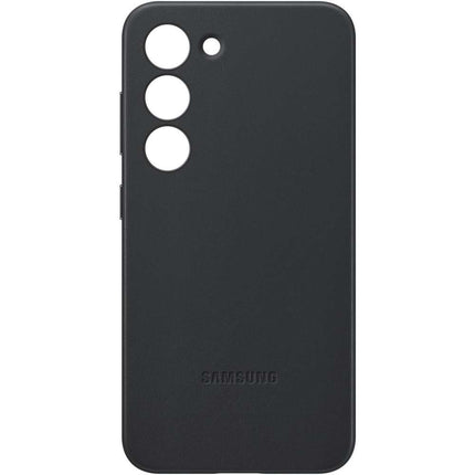 Samsung Galaxy S23 Leather Case (Black) - EF-VS911LB - Casebump