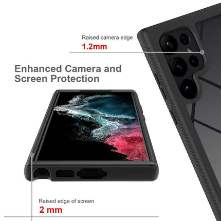 360 Full Cover Defense Case Samsung Galaxy S23 Ultra - Black - Casebump