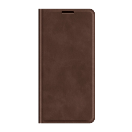 Samsung Galaxy S23 Ultra Wallet Case Magnetic - Brown - Casebump