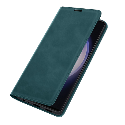 Samsung Galaxy S23 Ultra Wallet Case Magnetic - Green - Casebump