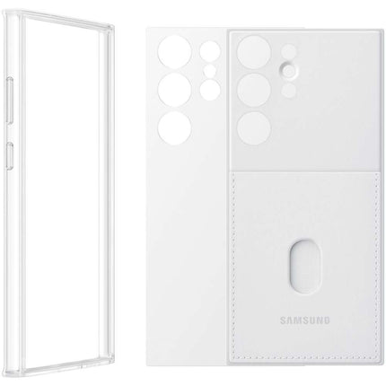 Samsung Galaxy S23 Ultra Frame Case (White) - EF-MS918CB - Casebump