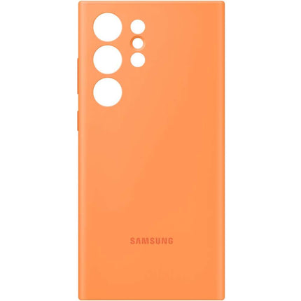 Samsung Galaxy S23 Ultra Silicone Cover (Orange) EF-PS918TOEGWW - Casebump
