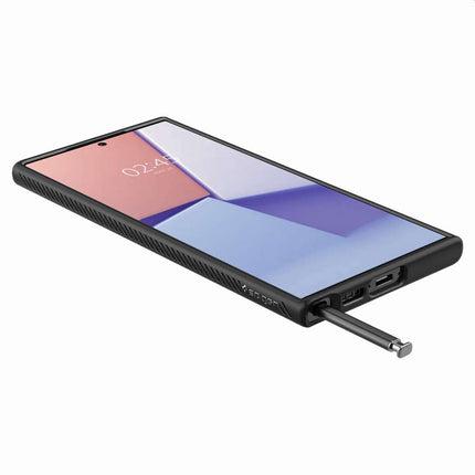 Spigen Liquid Air Galaxy S23 Ultra Case (Black) ACS05614 - Casebump
