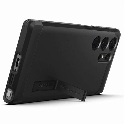 Spigen Tough Armor Case Samsung Galaxy S23 Ultra (Black) ACS05623 - Casebump