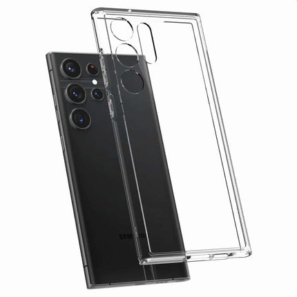 Spigen Ultra Hybrid Case Samsung Galaxy S23 Ultra (Crystal Clear) ACS05617 - Casebump