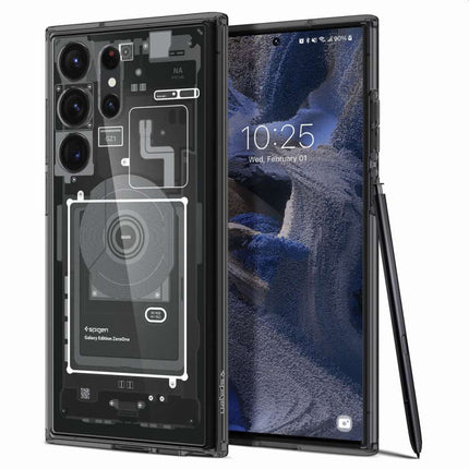 Spigen Ultra Hybrid Mag Case Samsung Galaxy S23 Ultra (Zero One) Magfit ACS05620 - Casebump
