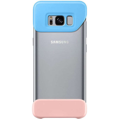 Samsung Galaxy S8 Plus 2Piece Cover (Blue/Peach) - EF-MG955CL