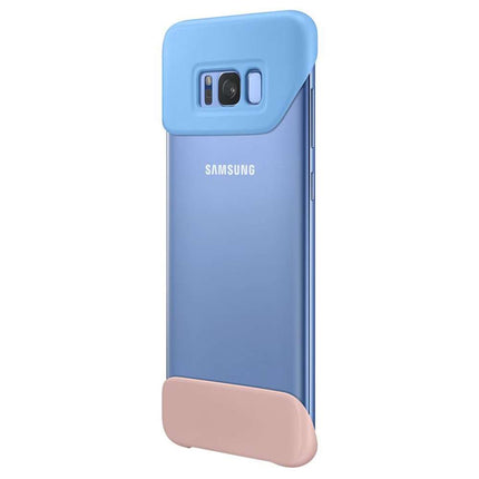 Samsung Galaxy S8 Plus 2Piece Cover (Blue/Peach) - EF-MG955CL - Casebump