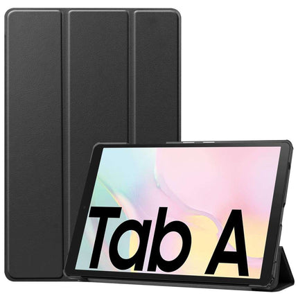Samsung Galaxy Tab A7 2020 Smart Tri-Fold Case (Black) - Casebump