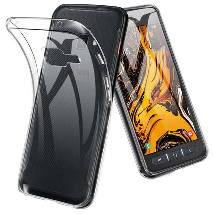 Samsung Galaxy Xcover 4/4S Soft TPU case (Clear) - Casebump
