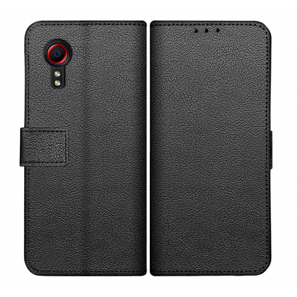 Samsung Galaxy Xcover 5 Wallet Case (Black) - Casebump