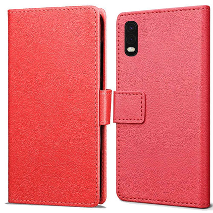 Samsung Galaxy Xcover Pro Wallet Case (Red) - Casebump