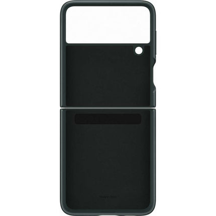 Samsung Galaxy Z Flip 3 Leather Cover (Green) - EF-VF711LG - Casebump