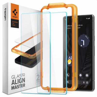 Spigen Google Pixel 7a AlignMaster Full Cover Glass (2 Pack) - AGL05968 - Casebump