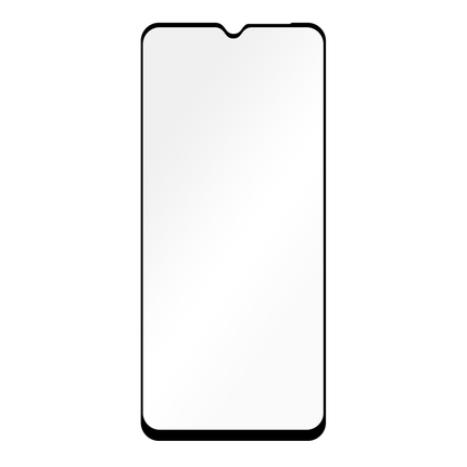 Full Cover Screenprotector Motorola Moto E22/E22i Tempered Glass - black - Casebump