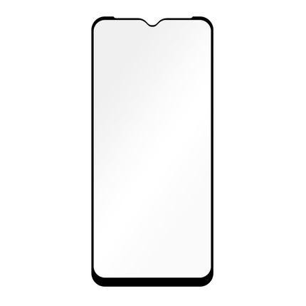 Full Cover Screenprotector Motorola Moto G Play 2021 Tempered Glass - black - Casebump
