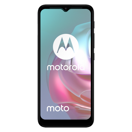 Full Cover Screenprotector Motorola Moto G10/G20/G30 Tempered Glass - black - Casebump