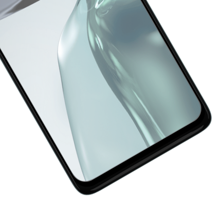 Full Cover Screenprotector Motorola Moto G62 5G Tempered Glass - black - Casebump