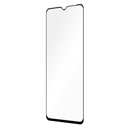 Full Cover Screenprotector Oppo A57s Tempered Glass - black - Casebump