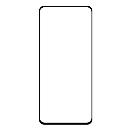 Full Cover Screenprotector Oppo Find X3 Lite Tempered Glass - black - Casebump