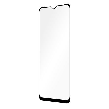 Full Cover Screenprotector Realme C35 Tempered Glass - black - Casebump