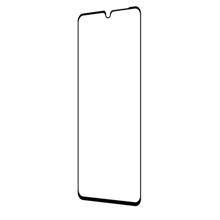 Full Cover Screenprotector Samsung Galaxy M12 Tempered Glass - black - Casebump