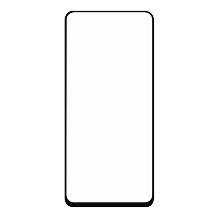 Full Cover Screenprotector Samsung Galaxy M53 Tempered Glass - black - Casebump
