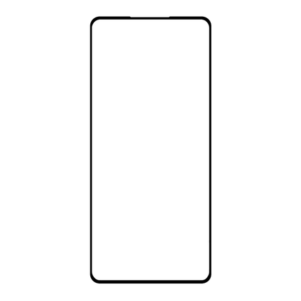 Full Cover Screenprotector Samsung Galaxy S20 FE Tempered Glass - black - Casebump