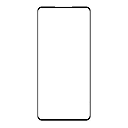 Full Cover Screenprotector Samsung Galaxy S21 FE Tempered Glass - black - Casebump