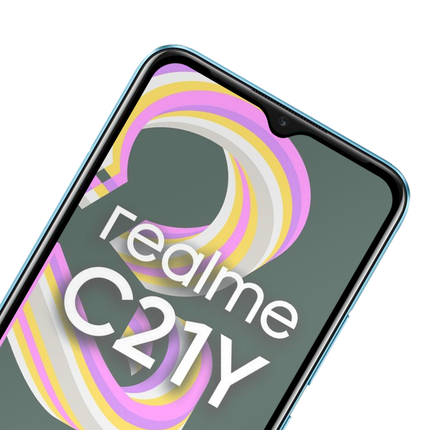Tempered Glass Realme C25Y Screenprotector - Casebump