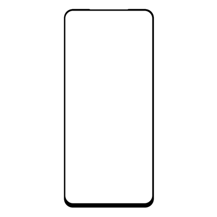 Full Cover Screenprotector Xiaomi Redmi Note 10 4G/ Note 10S Tempered Glass - black - Casebump