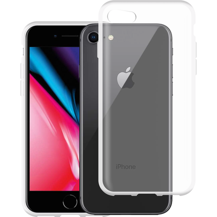 Apple iPhone 8 Soft TPU case (Clear) - Casebump