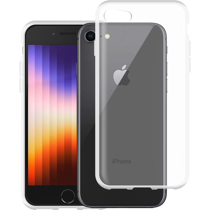 Apple iPhone SE 2022 Soft TPU case (Clear) - Casebump