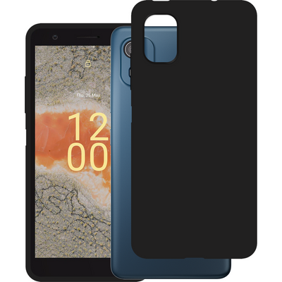 Nokia C02 Soft TPU Case - Black - Casebump