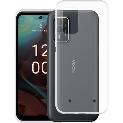 Nokia XR21 Soft TPU Case - Clear - Casebump