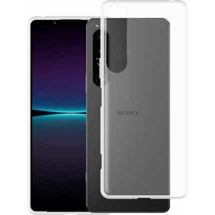 Sony Xperia 1 IV Soft TPU Case with Strap - (Clear) - Casebump