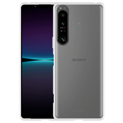 Sony Xperia 1 IV Soft TPU Case with Strap - (Clear) - Casebump