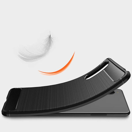 Rugged TPU Sony Xperia 10 III Case (Black) - Casebump